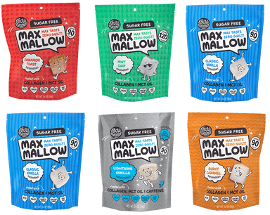 Keto Marshmallow Variety Pack (6-Pack) - Max Sweets - Consumerhaus