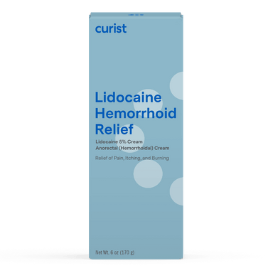 Lidocaine Hemorrhoid Relief Cream 5% - Curist - Consumerhaus