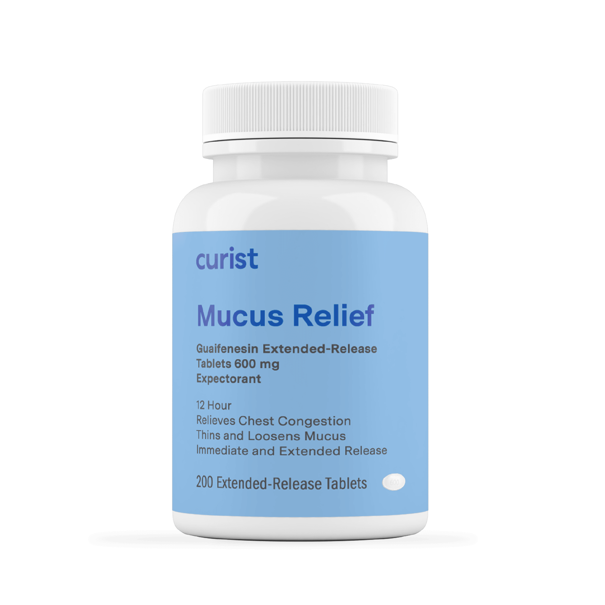 Mucus Relief Tablets (200-Count) - Curist - Consumerhaus