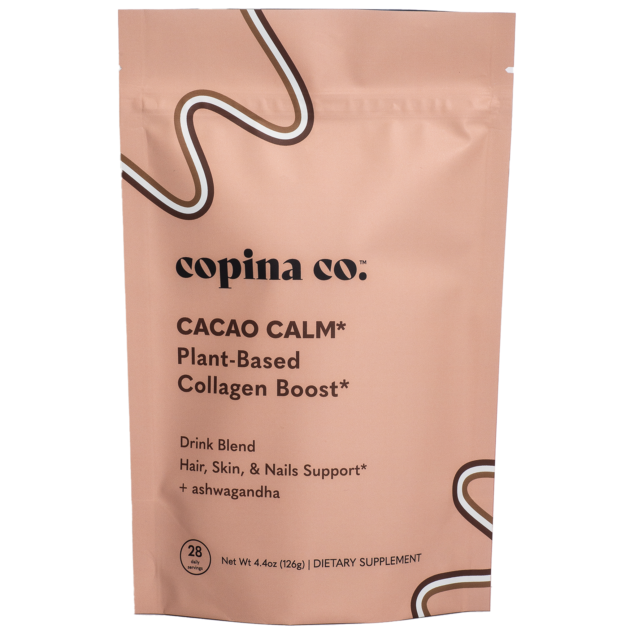 Cacao Calm Plant-Based Collagen Boost Drink Blend + Ashwagandha