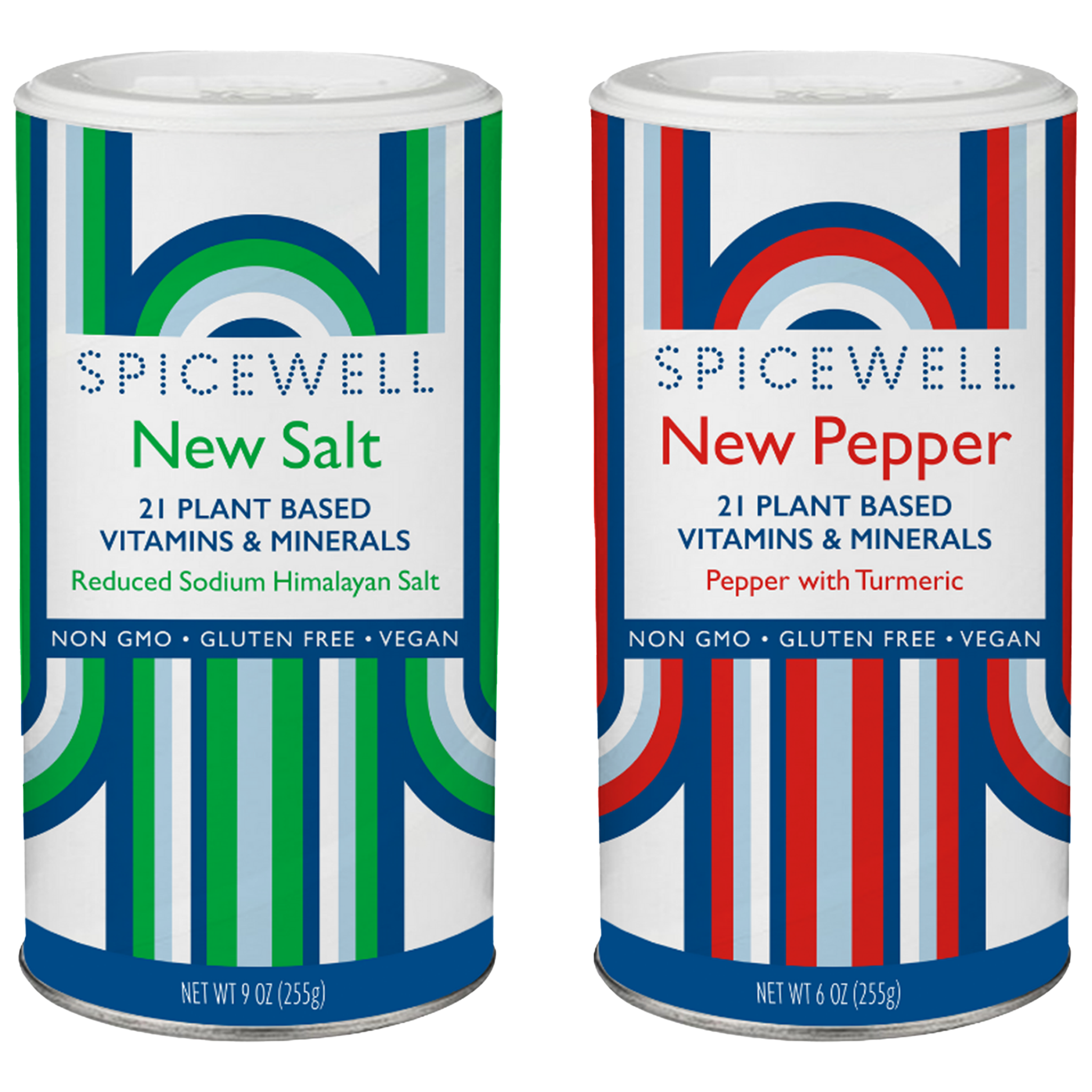 New Salt and Pepper Superfood Shaker Duo