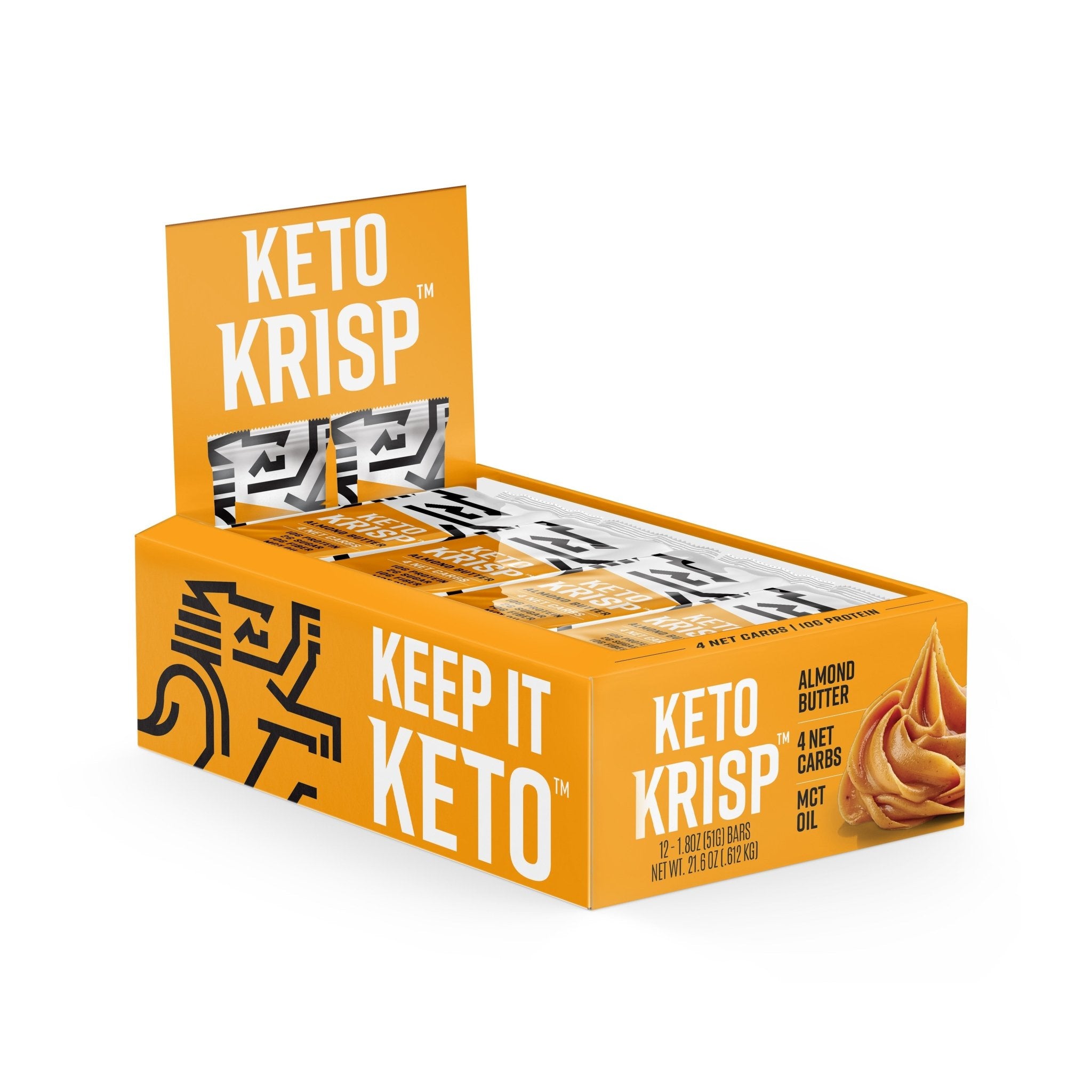 Almond Butter Keto Krisp Bar (12-Pack) - CanDo - Consumerhaus