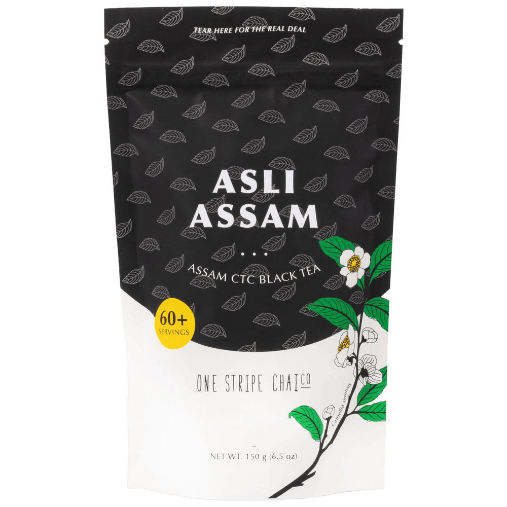 Asli Assam CTC Black Tea Blend - One Stripe Chai - Consumerhaus