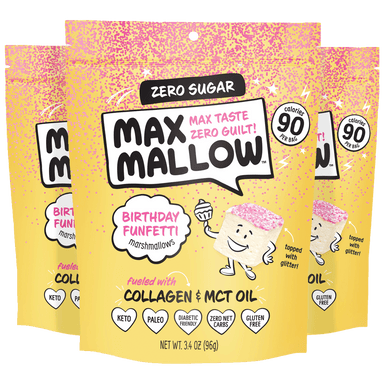 Birthday Funfetti Keto Marshmallows (3-Pack) - Max Sweets - Consumerhaus