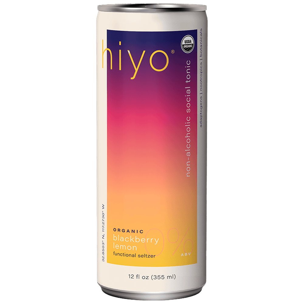 Blackberry Lemon Non-Alcoholic Seltzer (12-Pack) - Hiyo - Consumerhaus