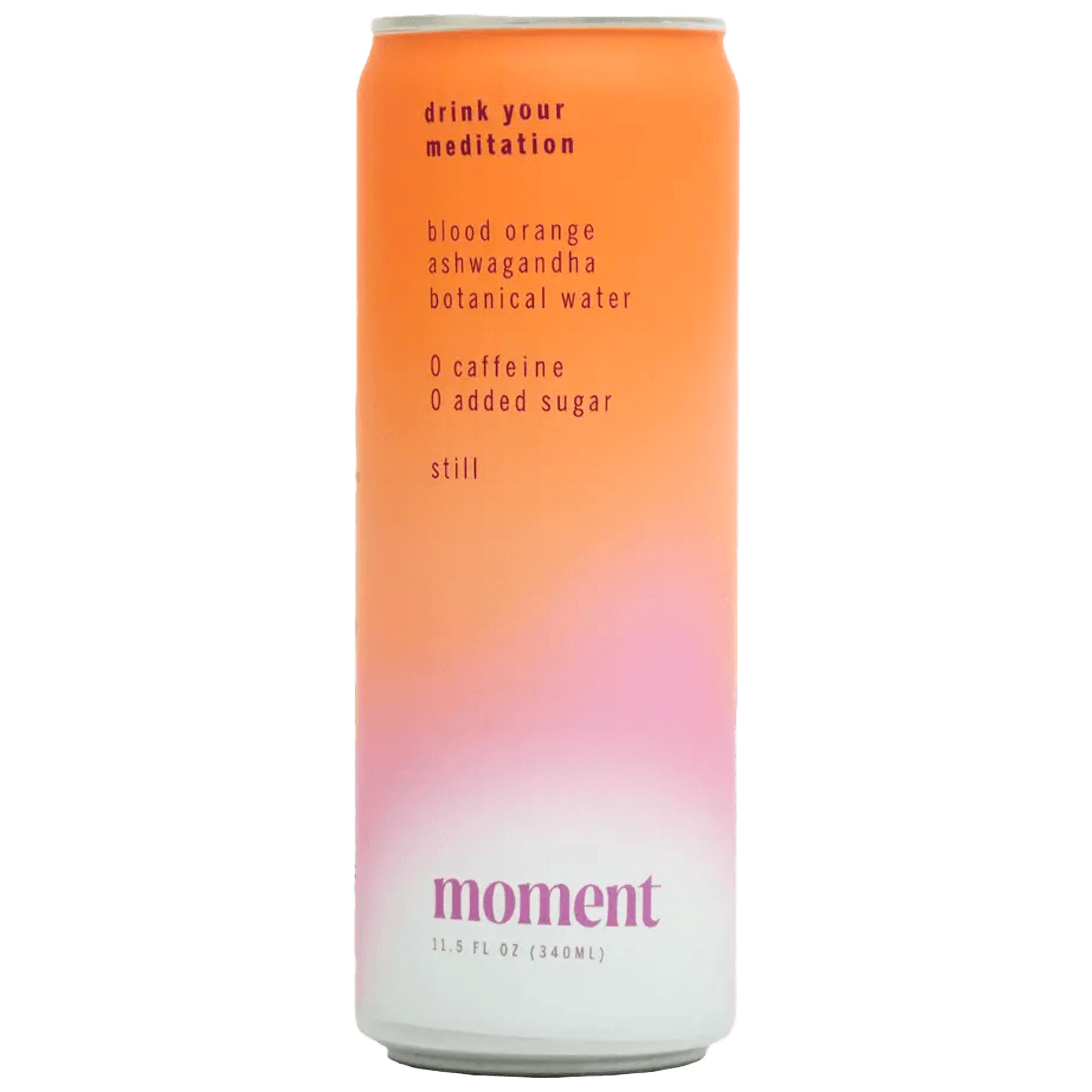 Blood Orange Adaptogen Drink (12-Pack) - Moment - Consumerhaus