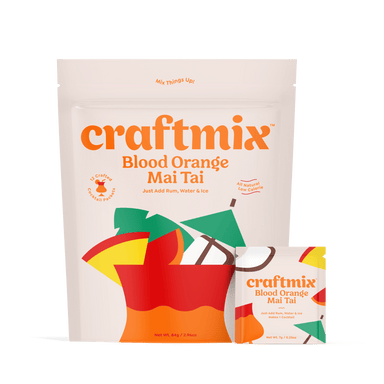 Blood Orange Mai Tai Instant Cocktail Mix (24-Pack) - Craftmix - Consumerhaus