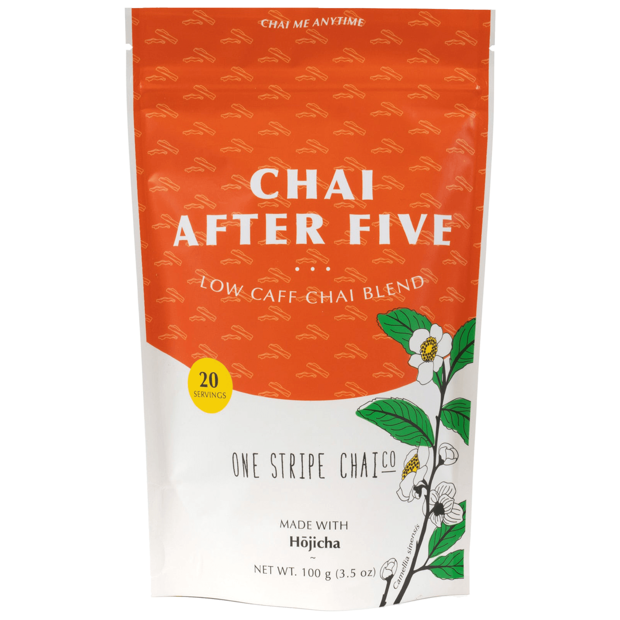 Chai After Five Low-Caffeine Chai Blend - One Stripe Chai - Consumerhaus