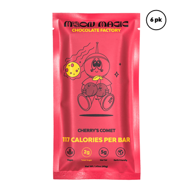 Cherry's Comet Vegan Chocolate Bar (6-Pack) - Moon Magic - Consumerhaus