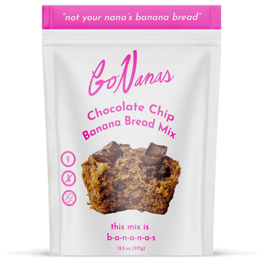 Chocolate Chip Banana Bread Mix - GoNanas - Consumerhaus
