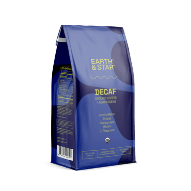 Decaf Ground Coffee + Adaptogens - Earth & Star - Consumerhaus