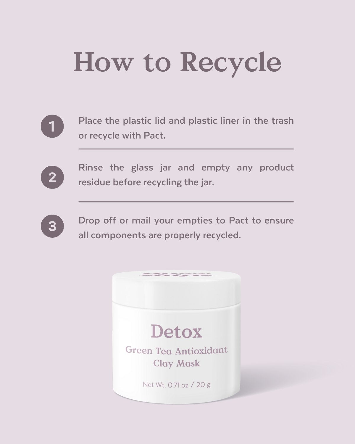 Detox Green Tea Antioxidant Clay Mask - Three Ships Beauty - Consumerhaus