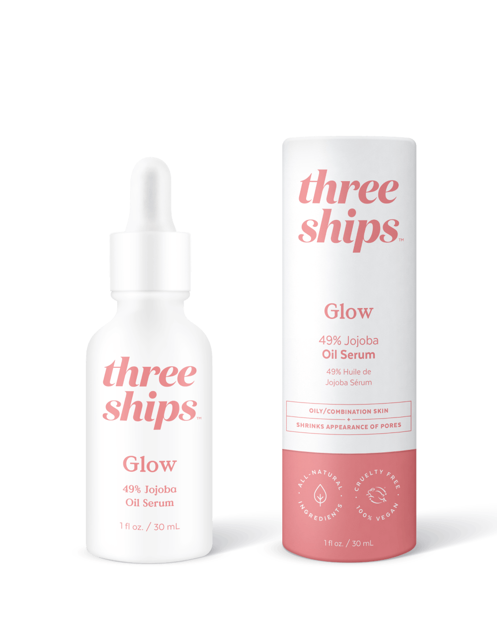 Glow 49% Jojoba Oil Serum - Three Ships Beauty - Consumerhaus