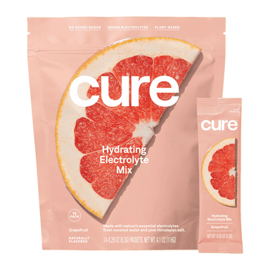 Grapefruit Hydrating Electrolyte Drink Mix - CURE - Consumerhaus