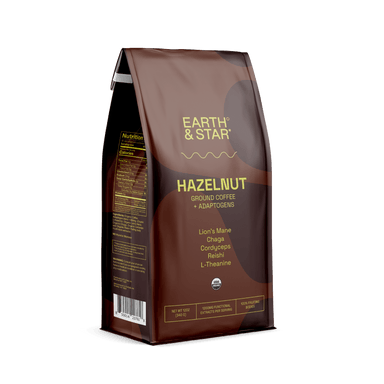 Hazelnut Ground Coffee + Adaptogens - Earth & Star - Consumerhaus
