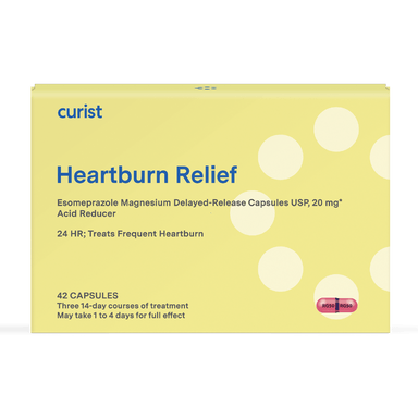 Heartburn Relief Capsules - Esomeprazole (42-Count) - Curist - Consumerhaus