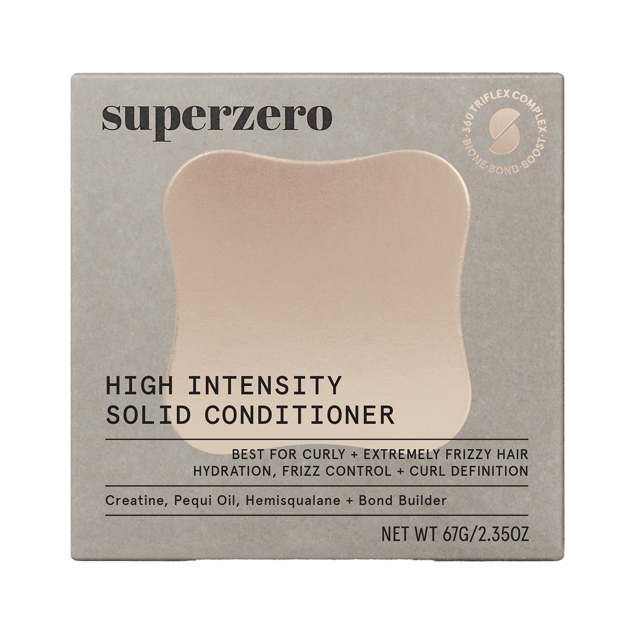 High Intensity Deep Conditioner Bar for Curly Hair or Extreme Frizz - Superzero - Consumerhaus