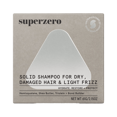 Hydrating Repair Shampoo Bar for Dry, Damaged Hair & Light Frizz - Superzero - Consumerhaus