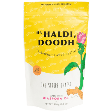 It's Haldi, Doodh! Turmeric Latte Blend - One Stripe Chai - Consumerhaus