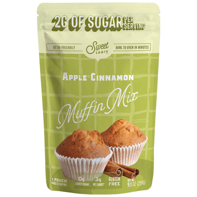 Keto Apple Cinnamon Muffin Baking Mix - Sweet Logic - Consumerhaus
