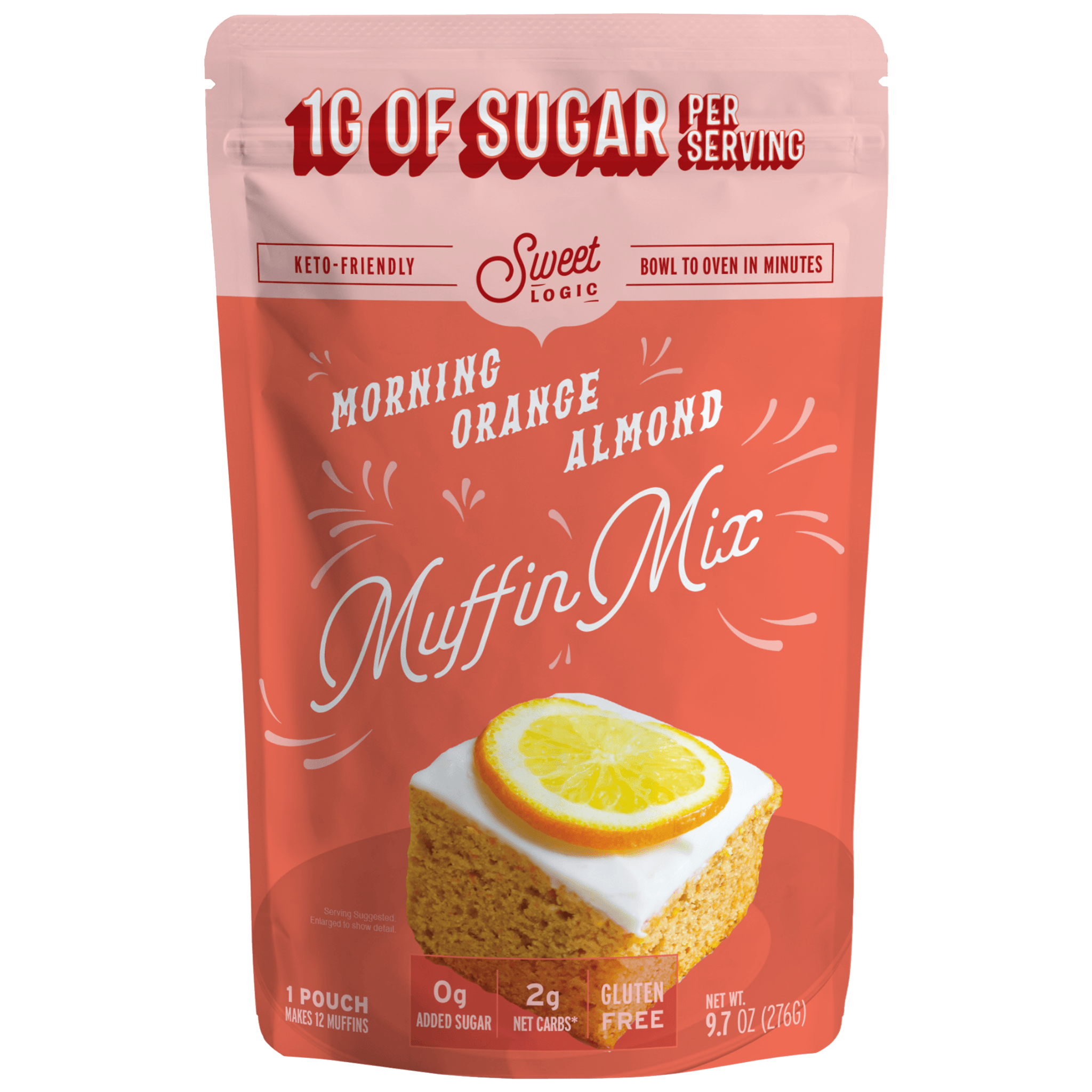 Keto Morning Orange Almond Baking Mix - Sweet Logic - Consumerhaus