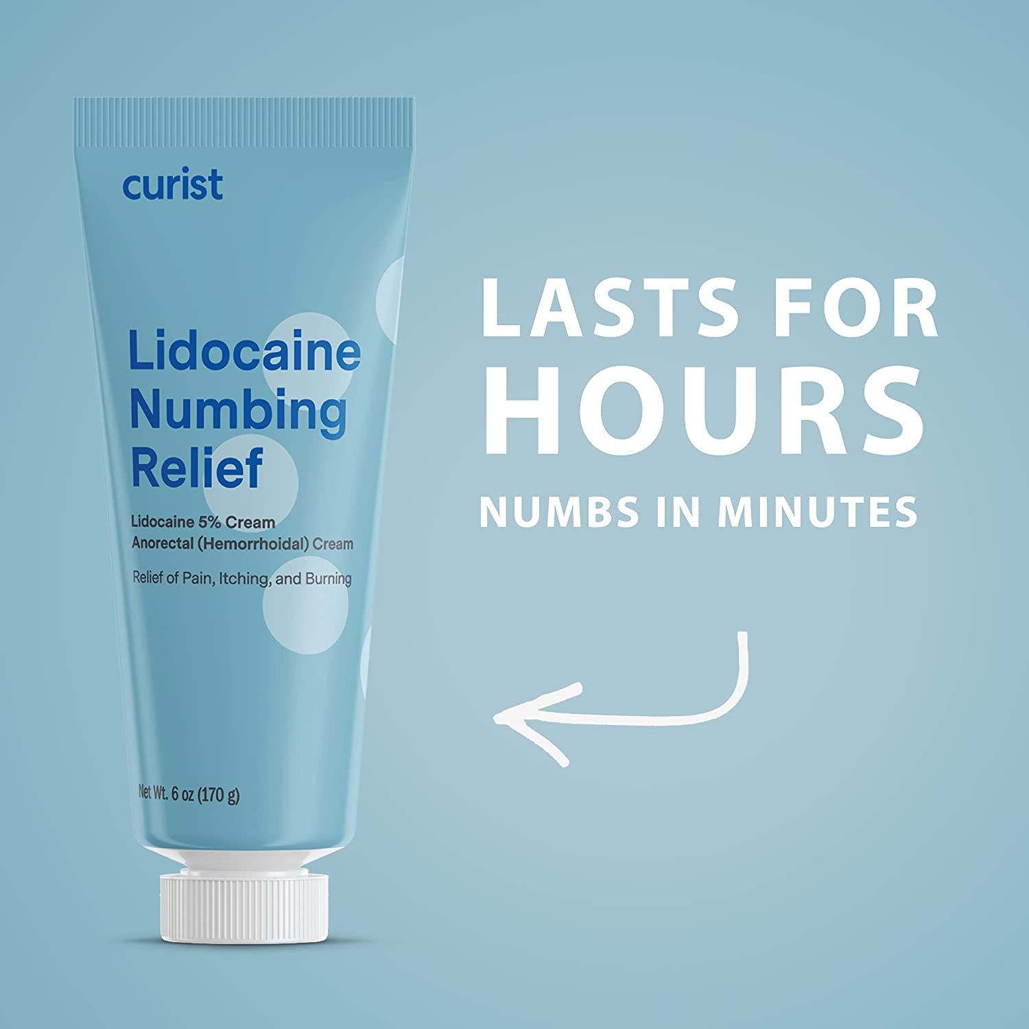 Lidocaine Numbing Relief Cream 5% - Curist - Consumerhaus