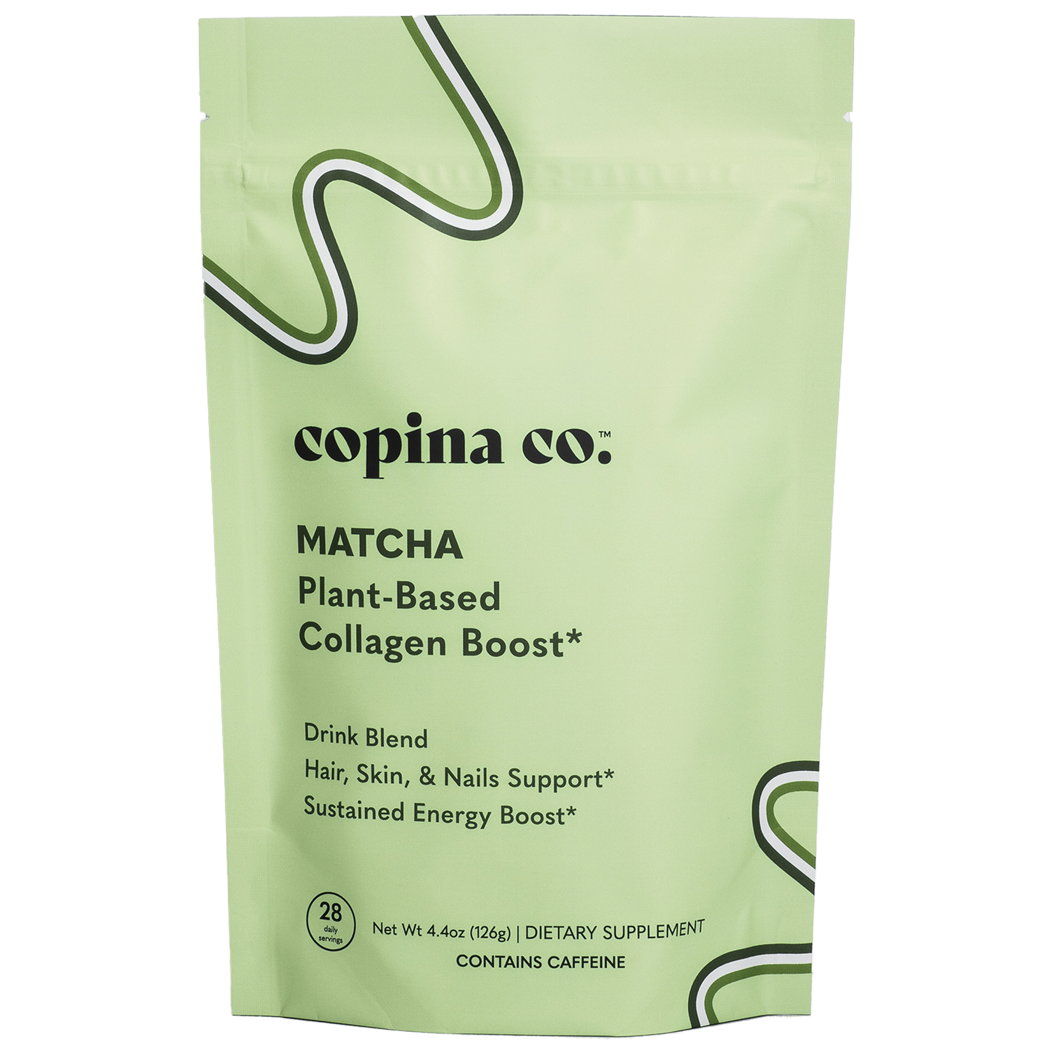 Matcha Plant-Based Collagen Boost Drink Blend - Copina Co. - Consumerhaus