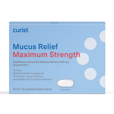 Mucus Relief Max Strength Tablets (84-Count) - Curist - Consumerhaus