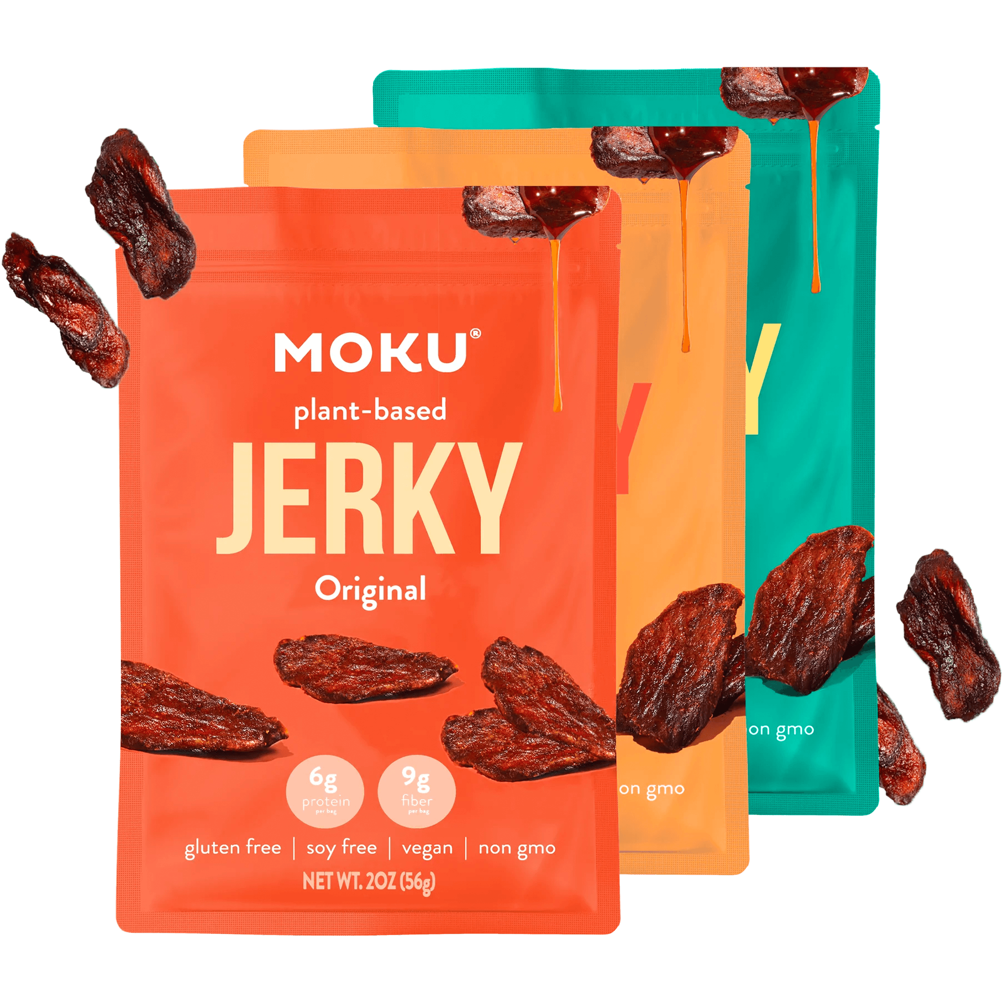 Mushroom Jerky Variety Pack - Moku Foods - Consumerhaus