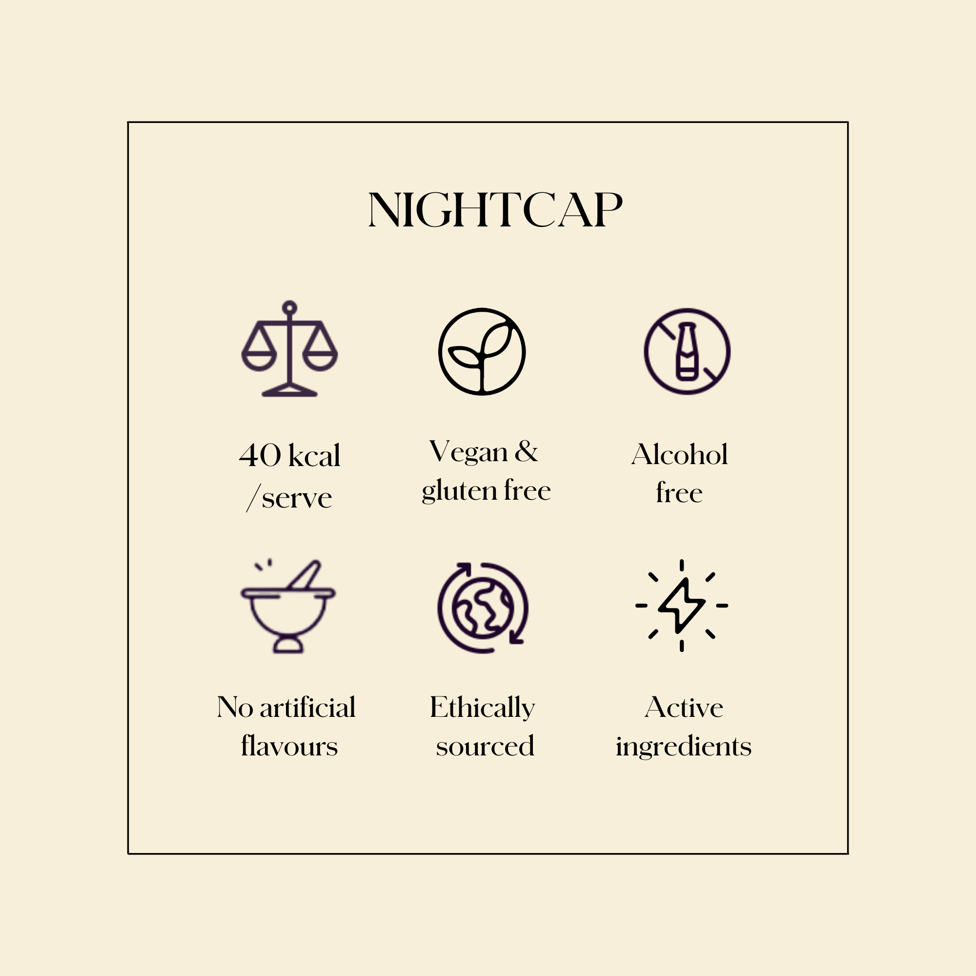 Nightcap: Non-Alcoholic Elixir - Three Spirit - Consumerhaus