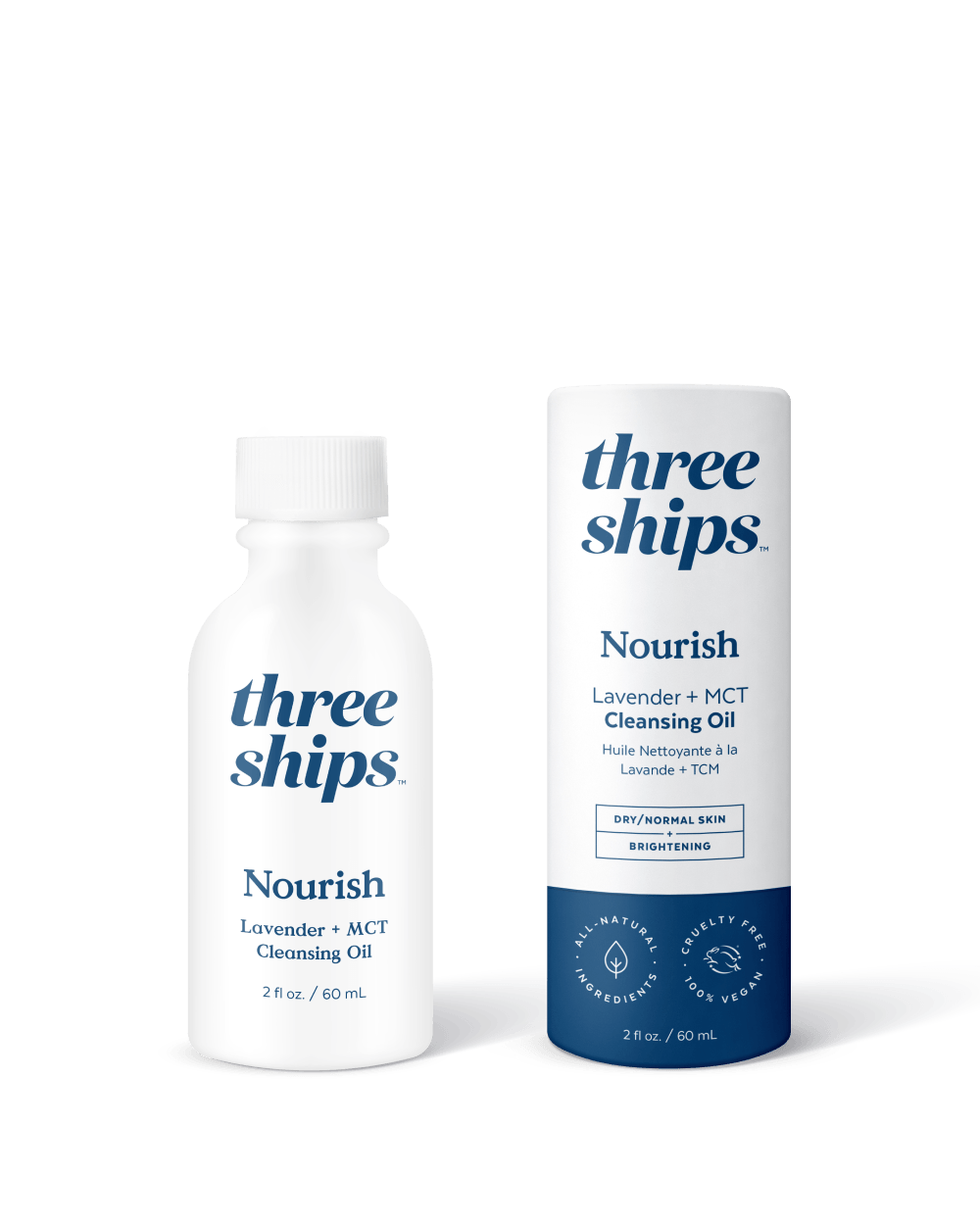 Nourish Lavender + MCT Cleansing Oil - Three Ships Beauty - Consumerhaus