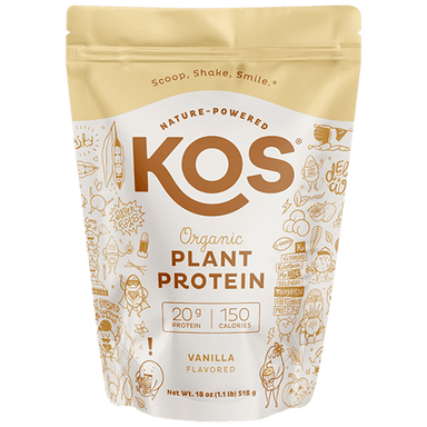 Organic Vanilla Plant Protein (14 Servings) - KOS - Consumerhaus