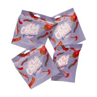 Sour Worms Chili Candy - Chili Chews - Consumerhaus