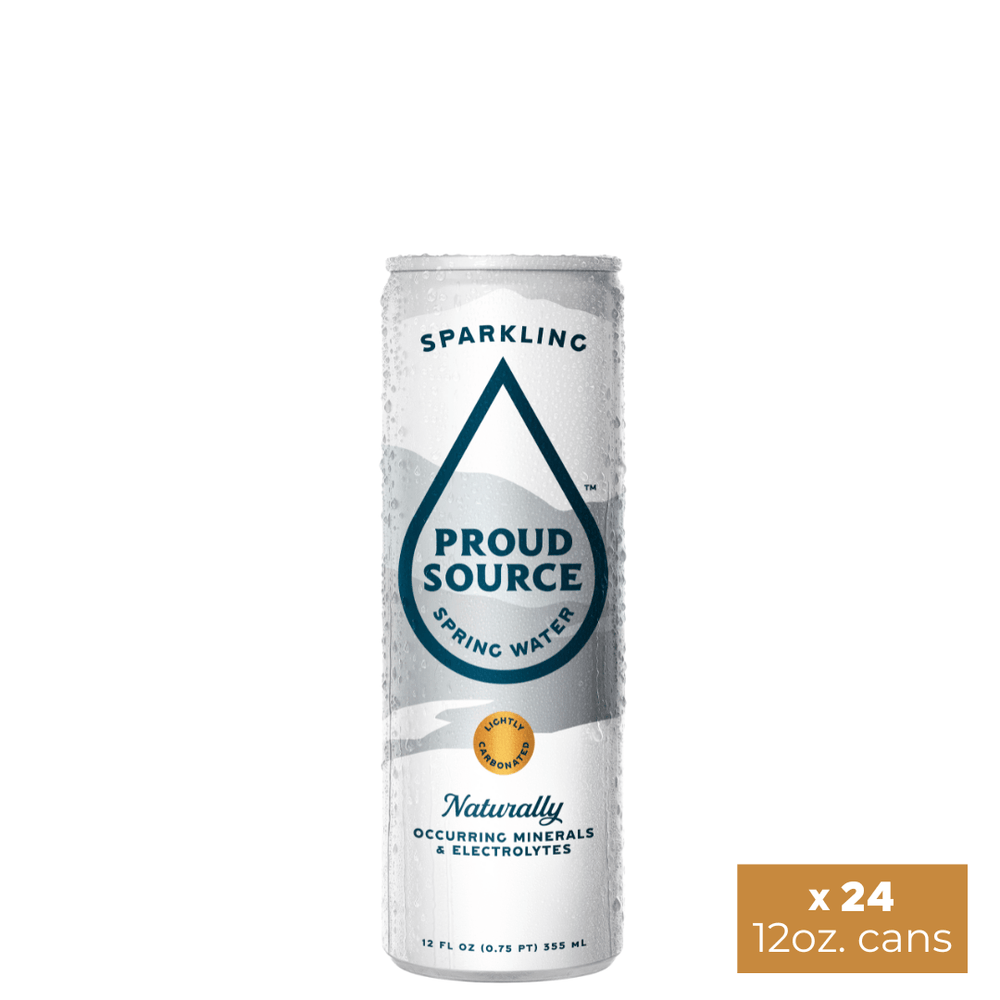 Sparkling Spring Water Cans - Proud Source Water - Consumerhaus