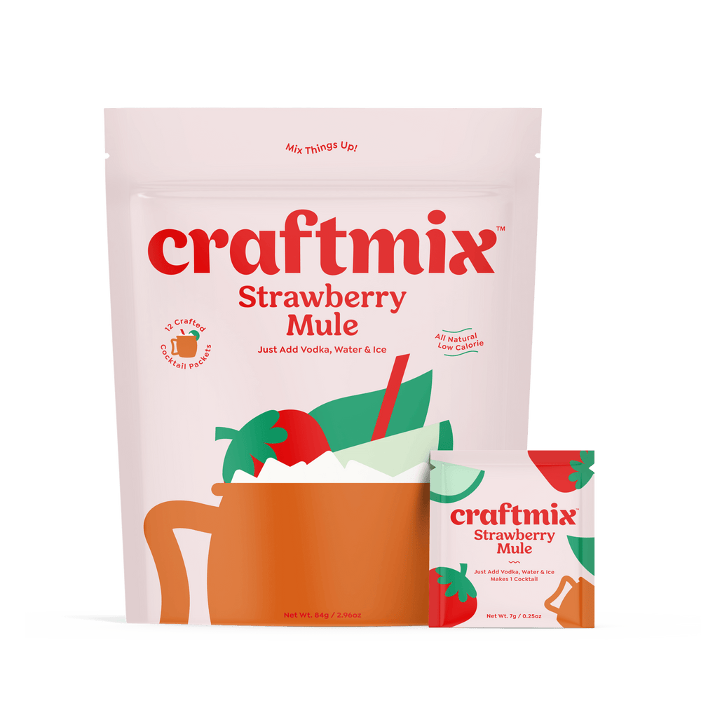 Strawberry Mule Instant Cocktail Mix (24-Pack) - Craftmix - Consumerhaus