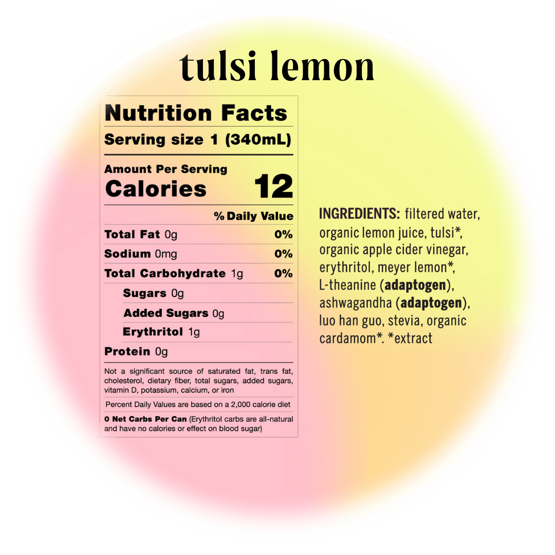 Tulsi Lemon Botanical Water (12-Pack) - Moment - Consumerhaus