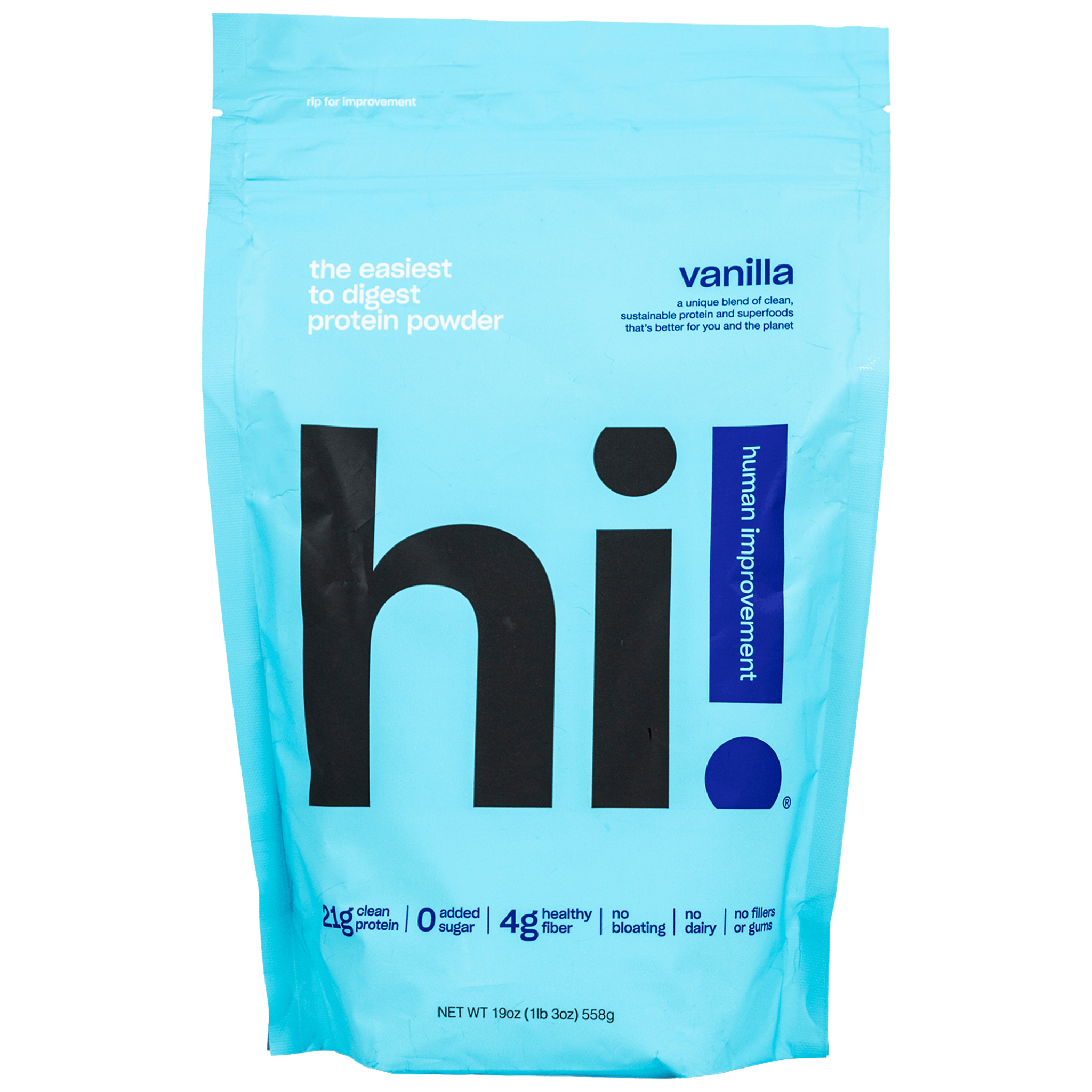 Vanilla Protein Powder - Human Improvement - Consumerhaus