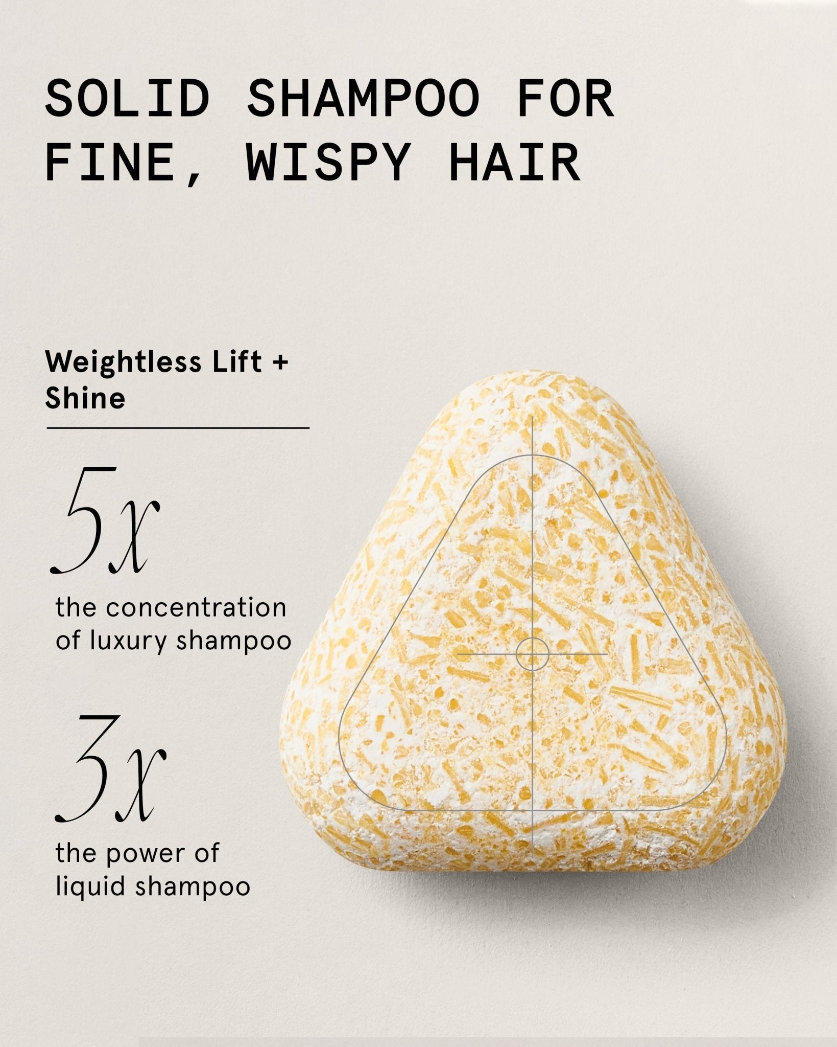 Volume + Shine Shampoo Bar for Fine Hair - Superzero - Consumerhaus