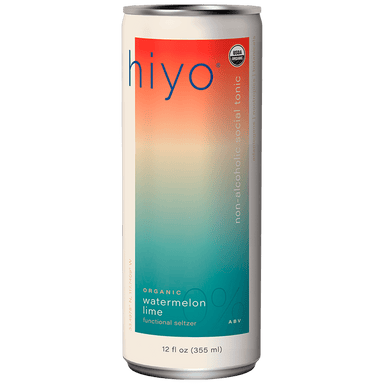 Watermelon Lime Non-Alcoholic Seltzer (12-Pack) - Hiyo - Consumerhaus