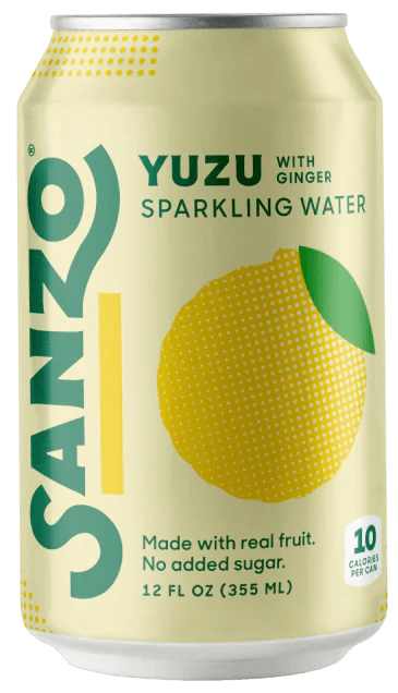 Yuzu Ginger Sparkling Water (12-Pack) - Sanzo - Consumerhaus